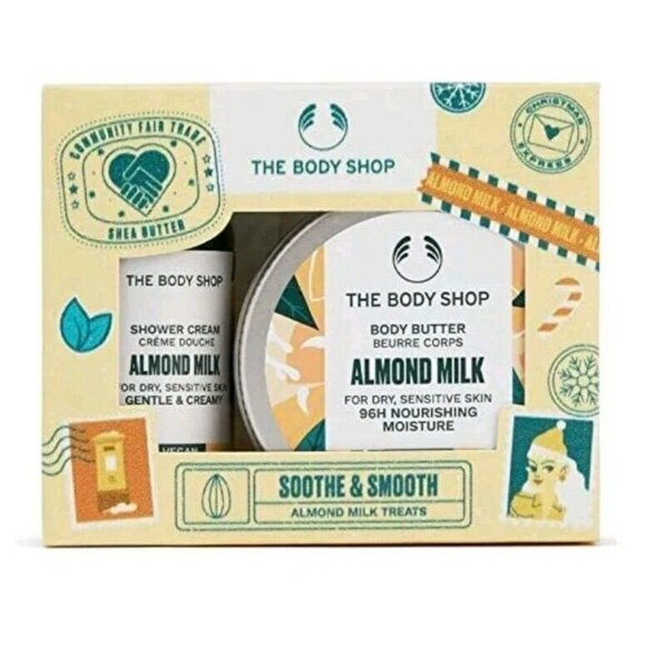 Soothe and Smooth Almond Milk Treats Gift Set  Moisturizing Vegan Skincare - Picture 1 of 4